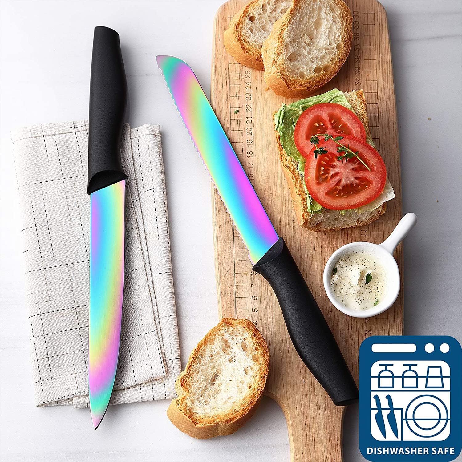 Marco Almond Cuchillo chef 8 pulgadas para cortes precisos y duraderos