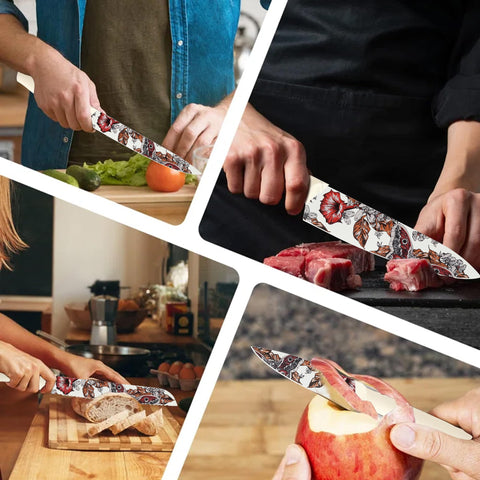Marco Almond: cuchillo pelar 3.5 pulgadas para pelar frutas y verduras.