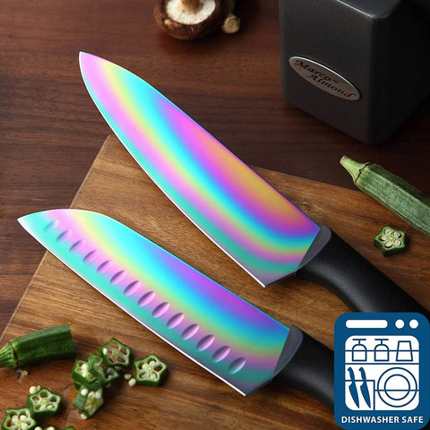 Marco Almond Cuchillo para rebanar 8 pulgadas ideal para fiambres y panes