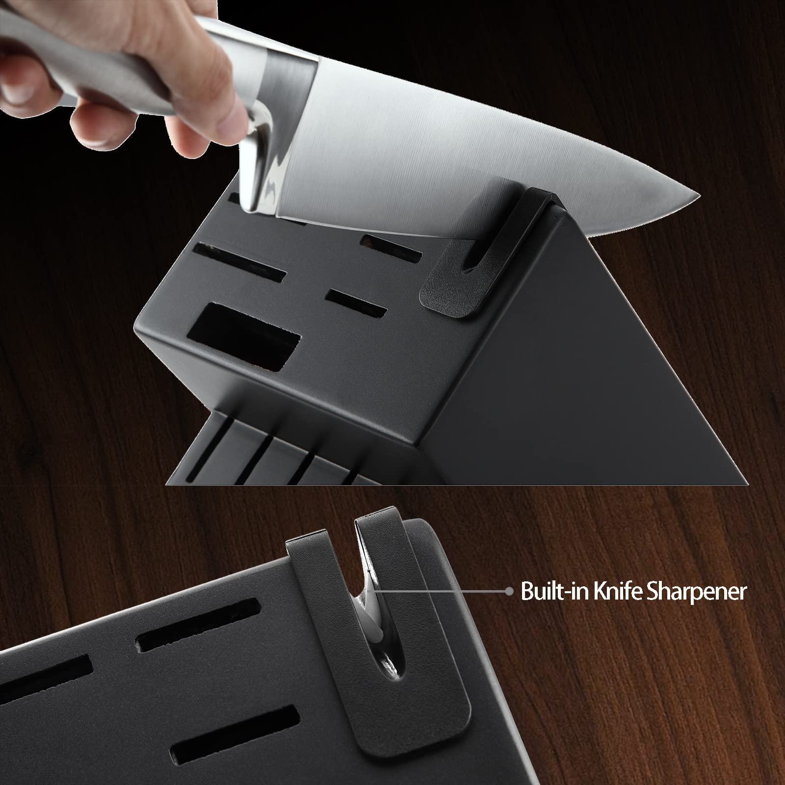 Marco Almond santoku 5 pulgadas para uso diario.