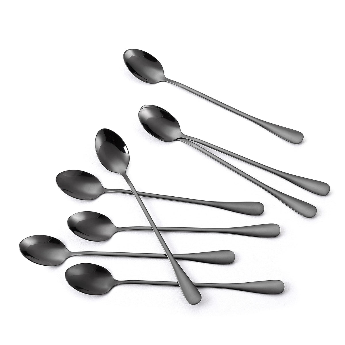 Marco Almond KYA59, cuchara larga para té helado, adecuada para postres y batidos.