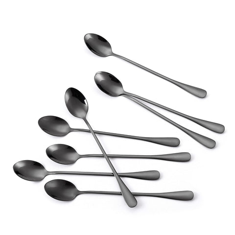 Marco Almond KYA59, cuchara larga para té helado, adecuada para postres y batidos.
