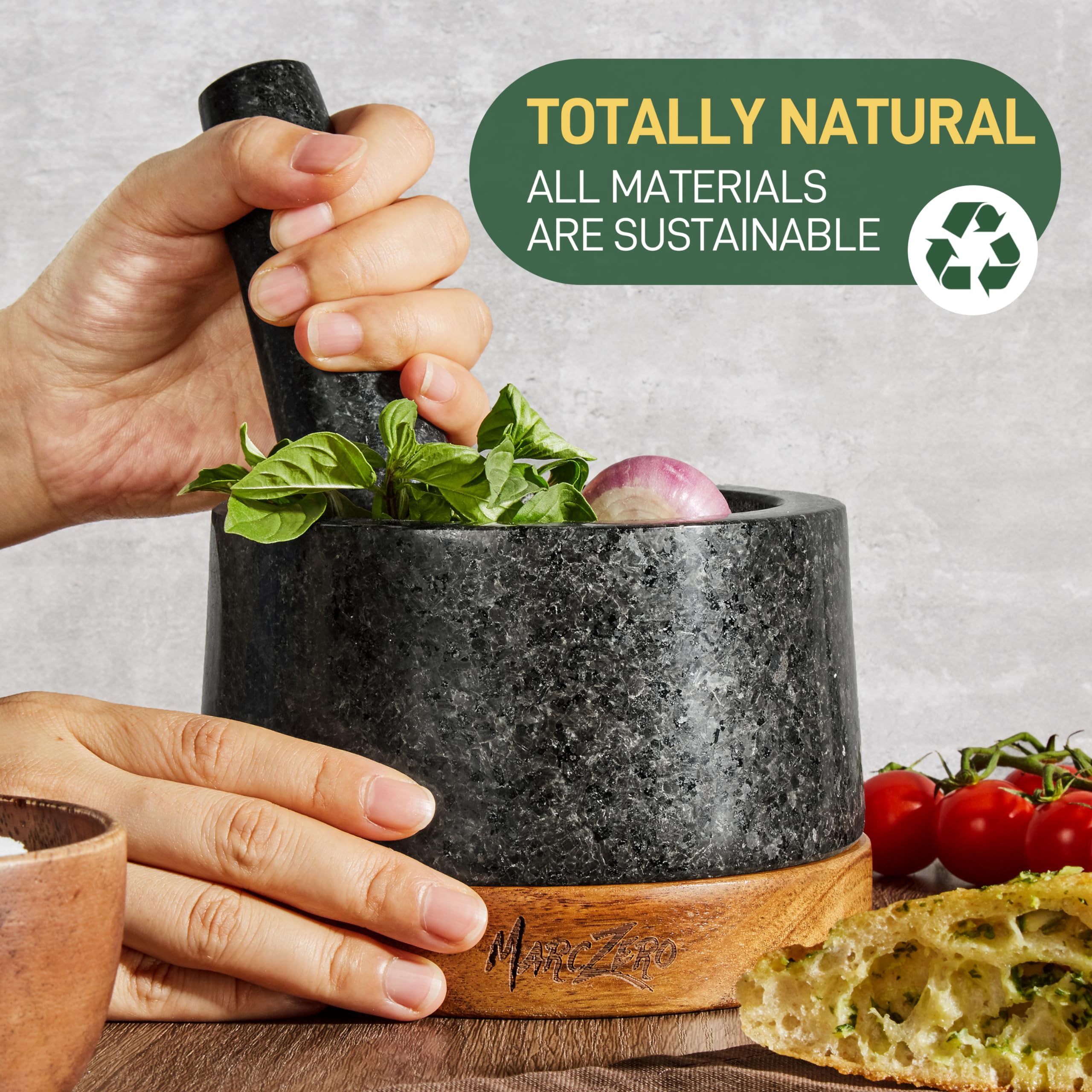 MarcZero para hacer guacamole y mezclas de especias en casa.