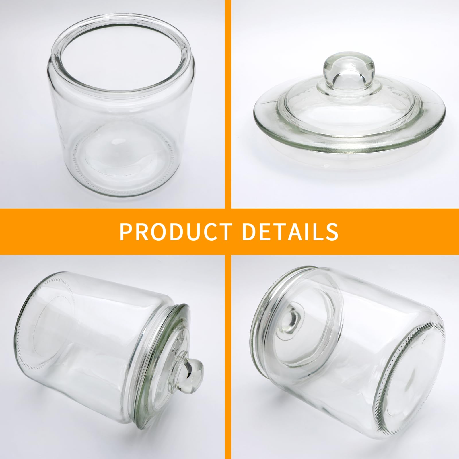 Frasco Maredash para café, vidrio transparente facilita controlar la cantidad.