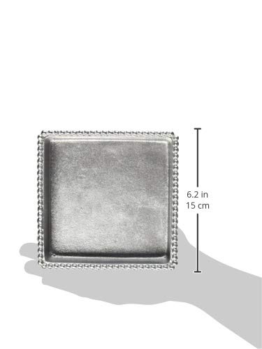 Mariposa caja de servilletas para cocktail con cuentas, ideal como regalo de anfitriona