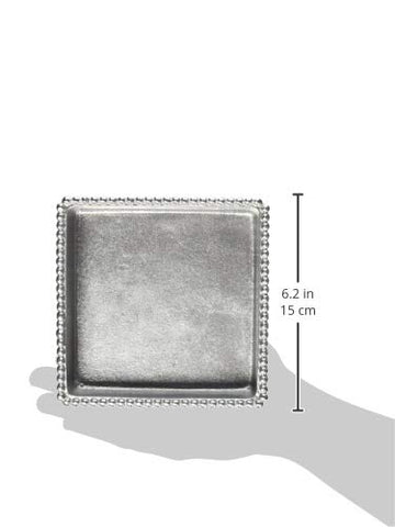 Mariposa caja de servilletas para cocktail con cuentas, ideal como regalo de anfitriona