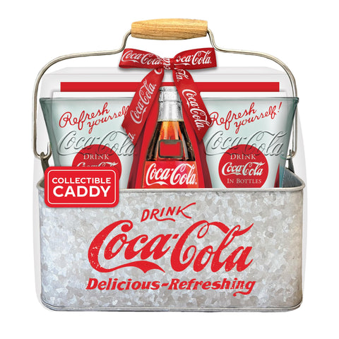Marketplace Brands Coca-Cola vaso de cristal con estilo retro, ideal para reuniones
