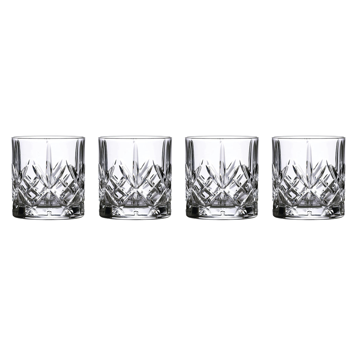 Marquis Maxwell: conjunto de 4 vasos tumbler 11 oz en caja regalo para servir bebidas.