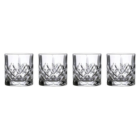 Marquis Maxwell: conjunto de 4 vasos tumbler 11 oz en caja regalo para servir bebidas.