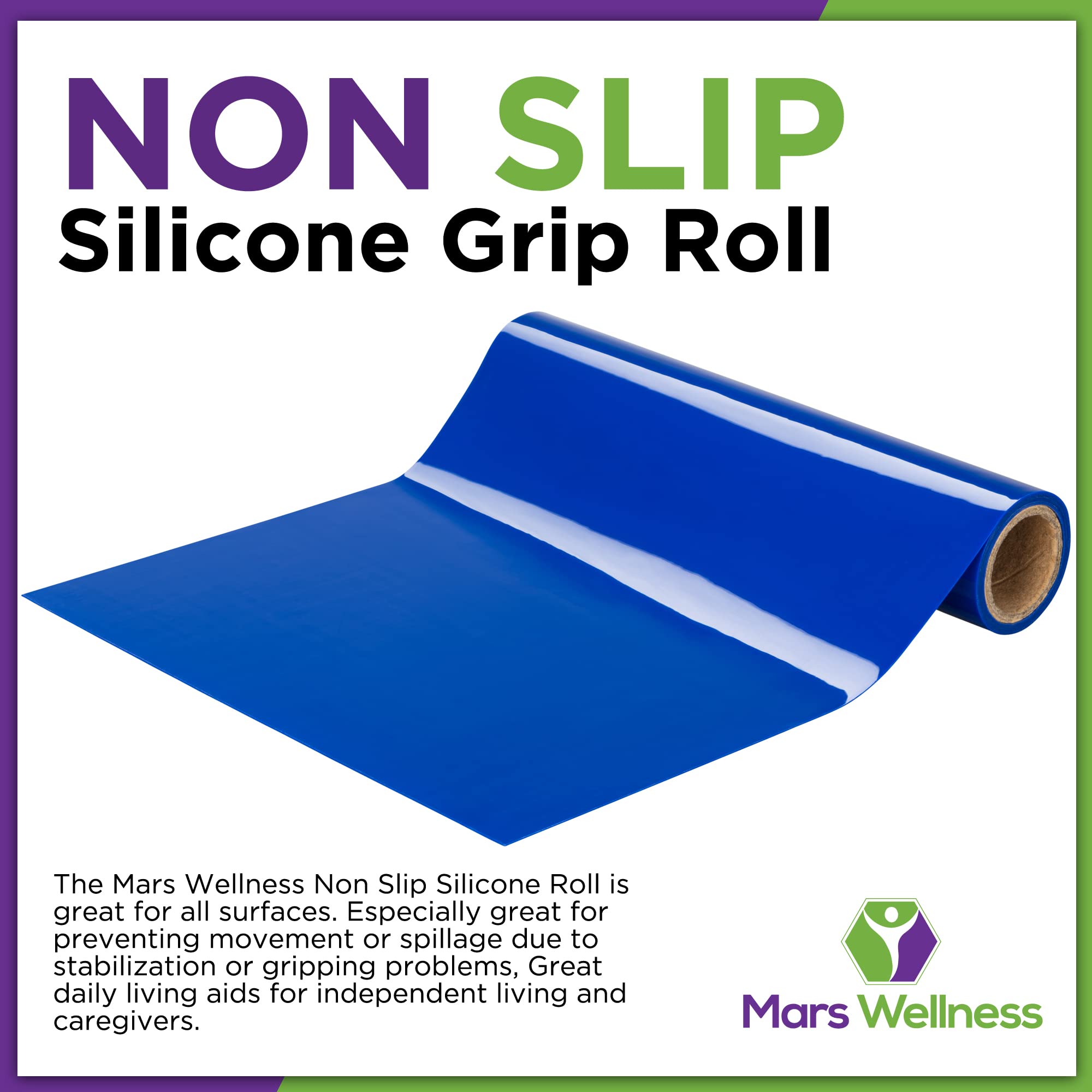 Mars Wellness Roll gran tamaño mantiene estables platos y cubiertos durante la comida.