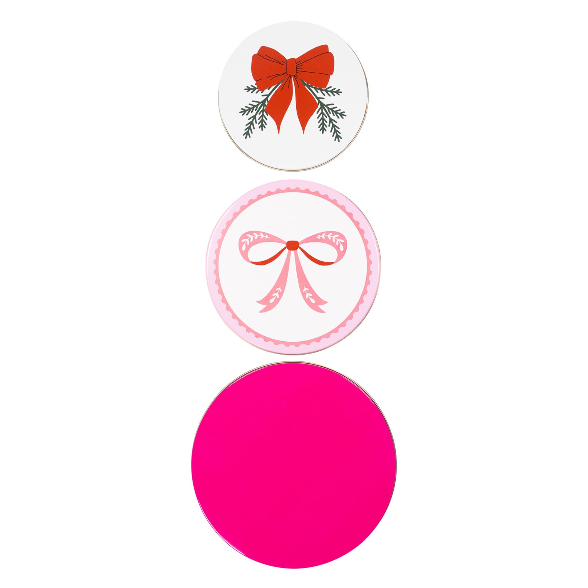 Diseños navideños coordinados de Martha Stewart para la cocina.