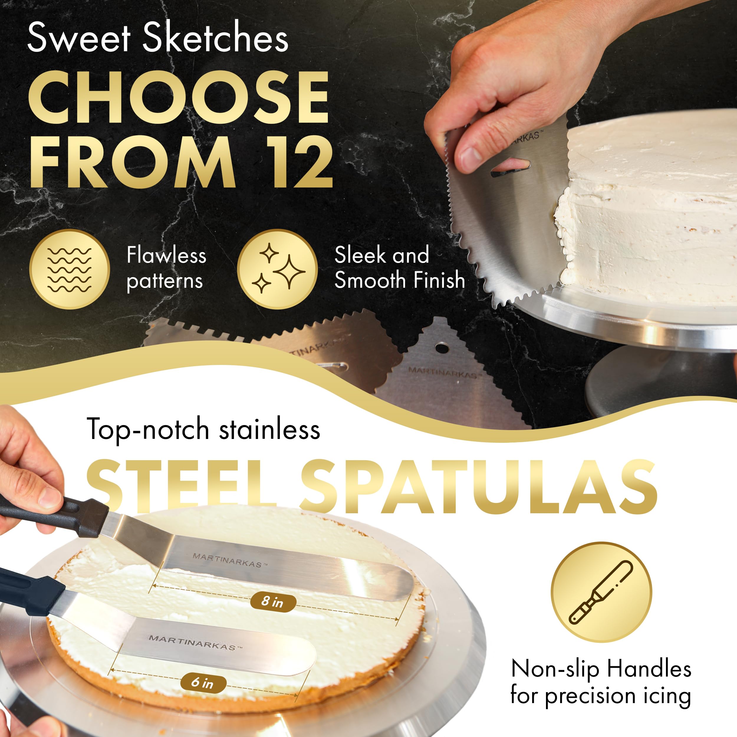 Inyector para cupcakes MARTINARKAS para relleno uniforme