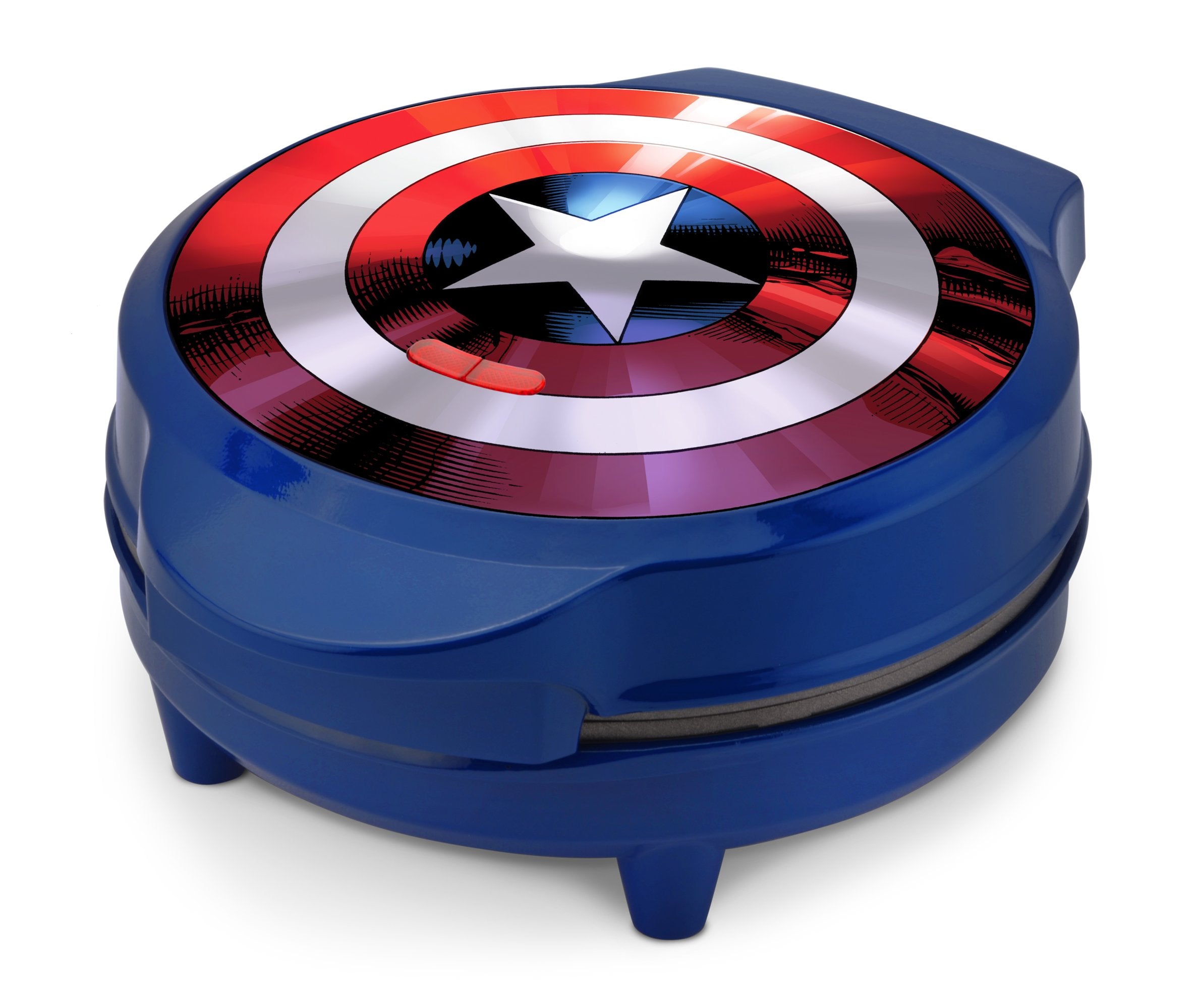 Waflera Marvel MVA-278 Capitán América con forma de escudo para desayunos divertidos