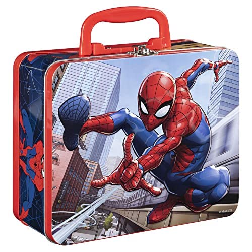 Lata de almuerzo Marvel Spiderman lista para llevar a la escuela.