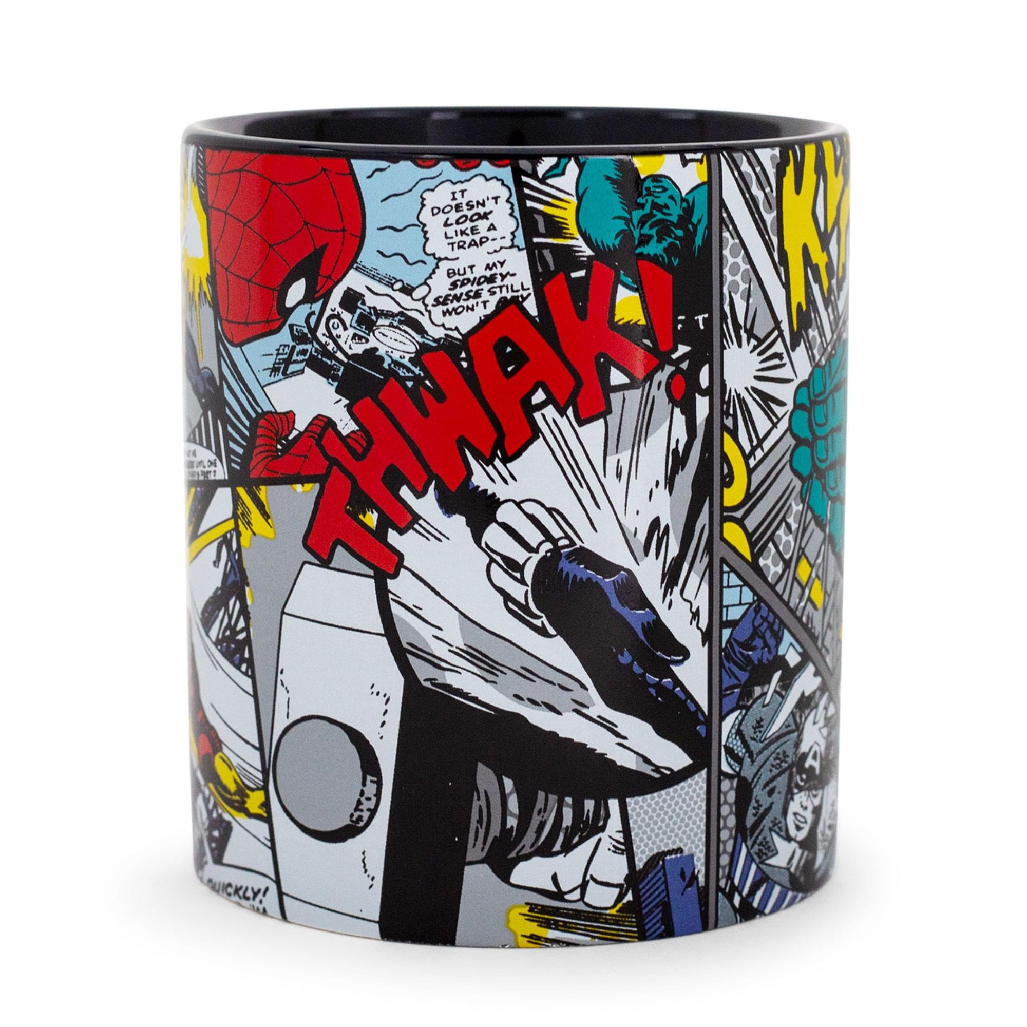 Taza grande de Marvel de 20 onzas para café o chocolate caliente