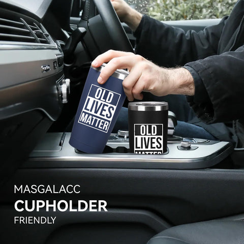MASGALACC Taza termica 20oz, perfecta para actividades al aire libre.