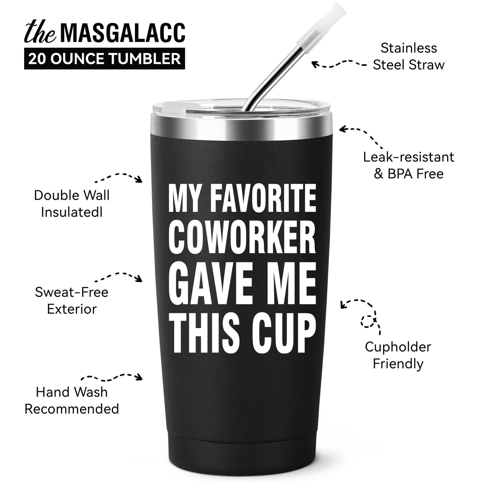 MASGALACC diseño divertido para oficina, regalo perfecto para compañeros.