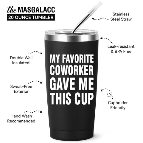MASGALACC diseño divertido para oficina, regalo perfecto para compañeros.