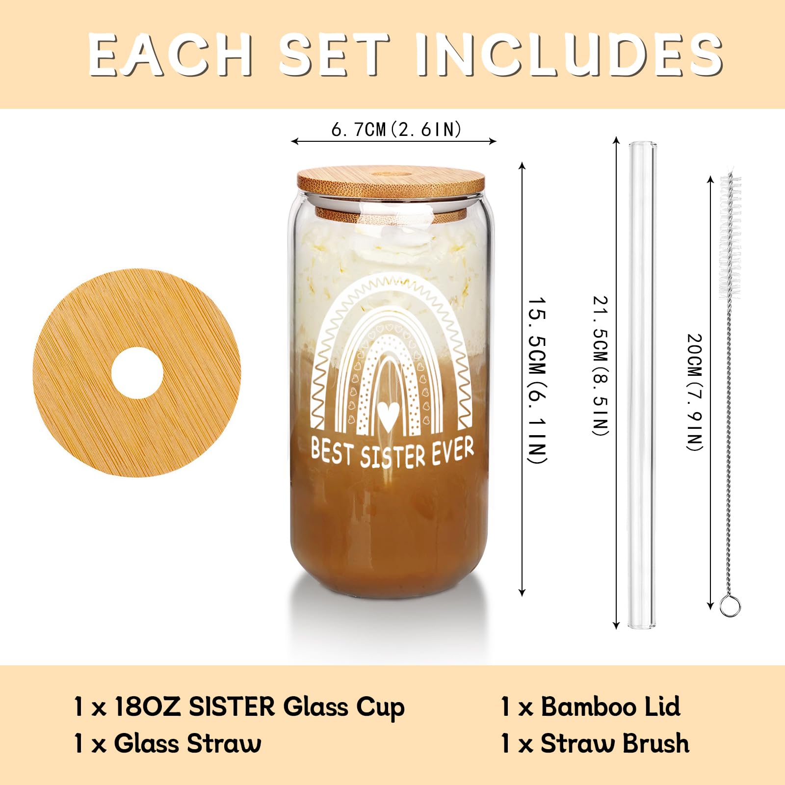 Tapa de bambú Mason Life en vaso, mantiene bebidas frescas.