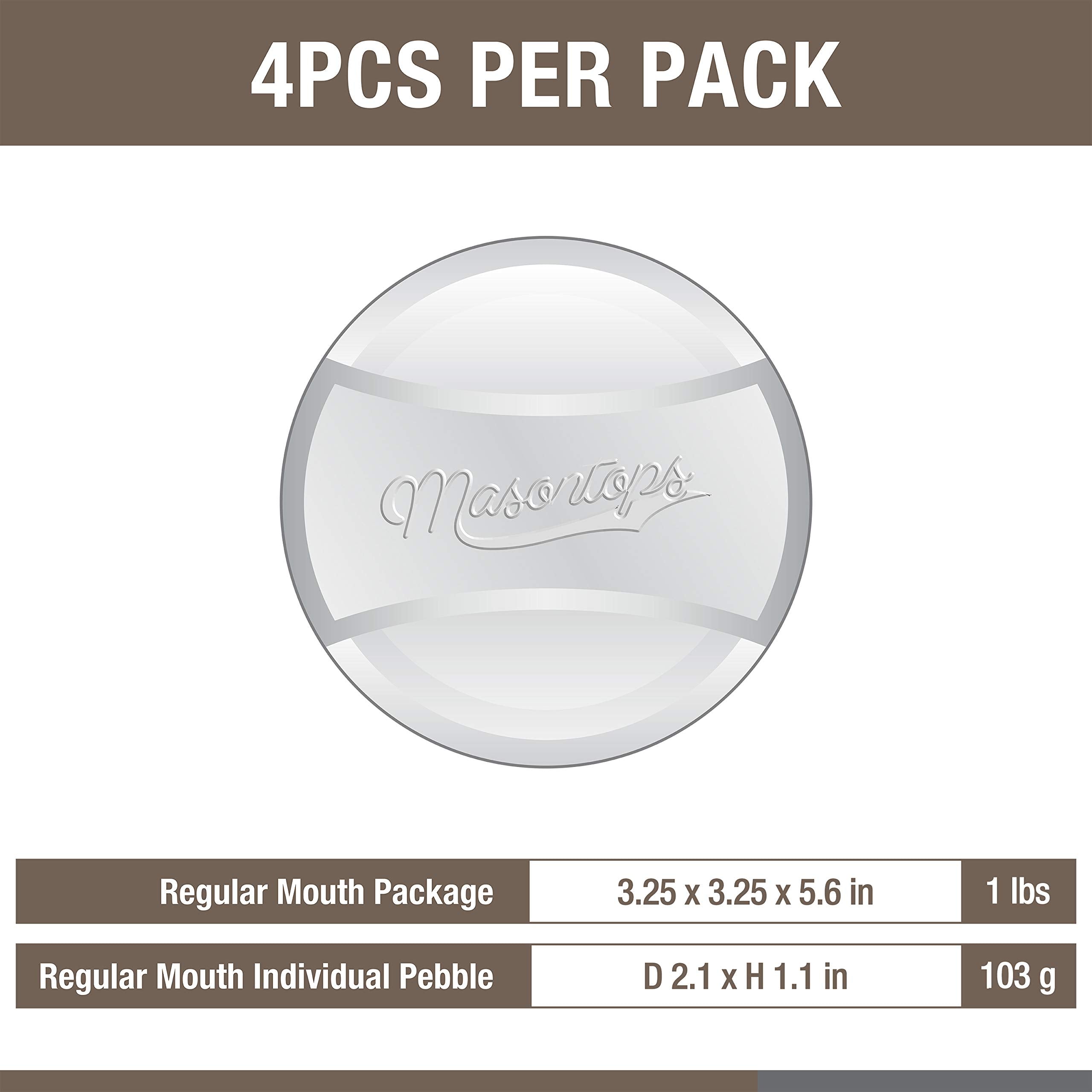 Masontops Esenciales para frascos Mason, facilitan una fermentación controlada.