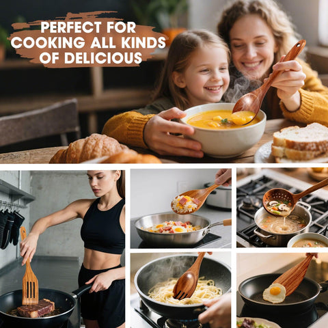 MASSUGAR: soporte para utensilios de teca que organiza la cocina con estilo.