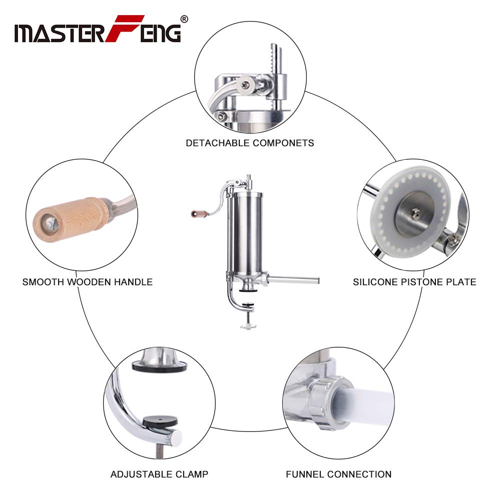MASTER FENG acero inoxidable duradero para uso prolongado