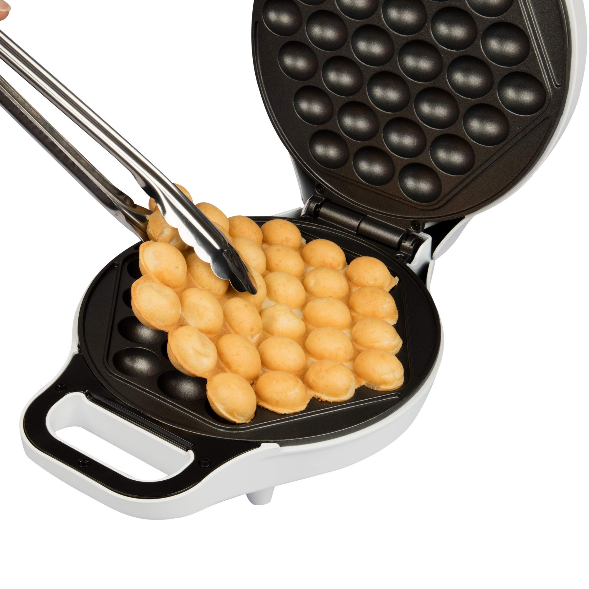 Cocción rápida en MasterChef Bubble Waffle Maker para desayunos eficientes