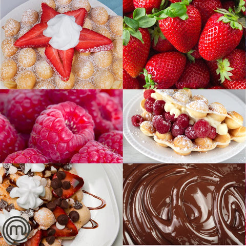 Diseño compacto de MasterChef Bubble Waffle Maker