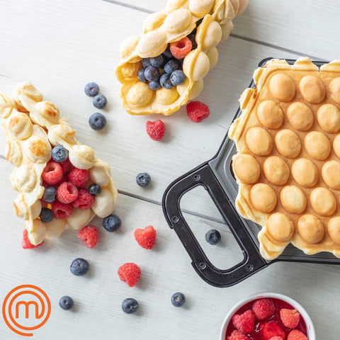 Guía de recetas gratuita incluida con MasterChef Bubble Waffle Maker