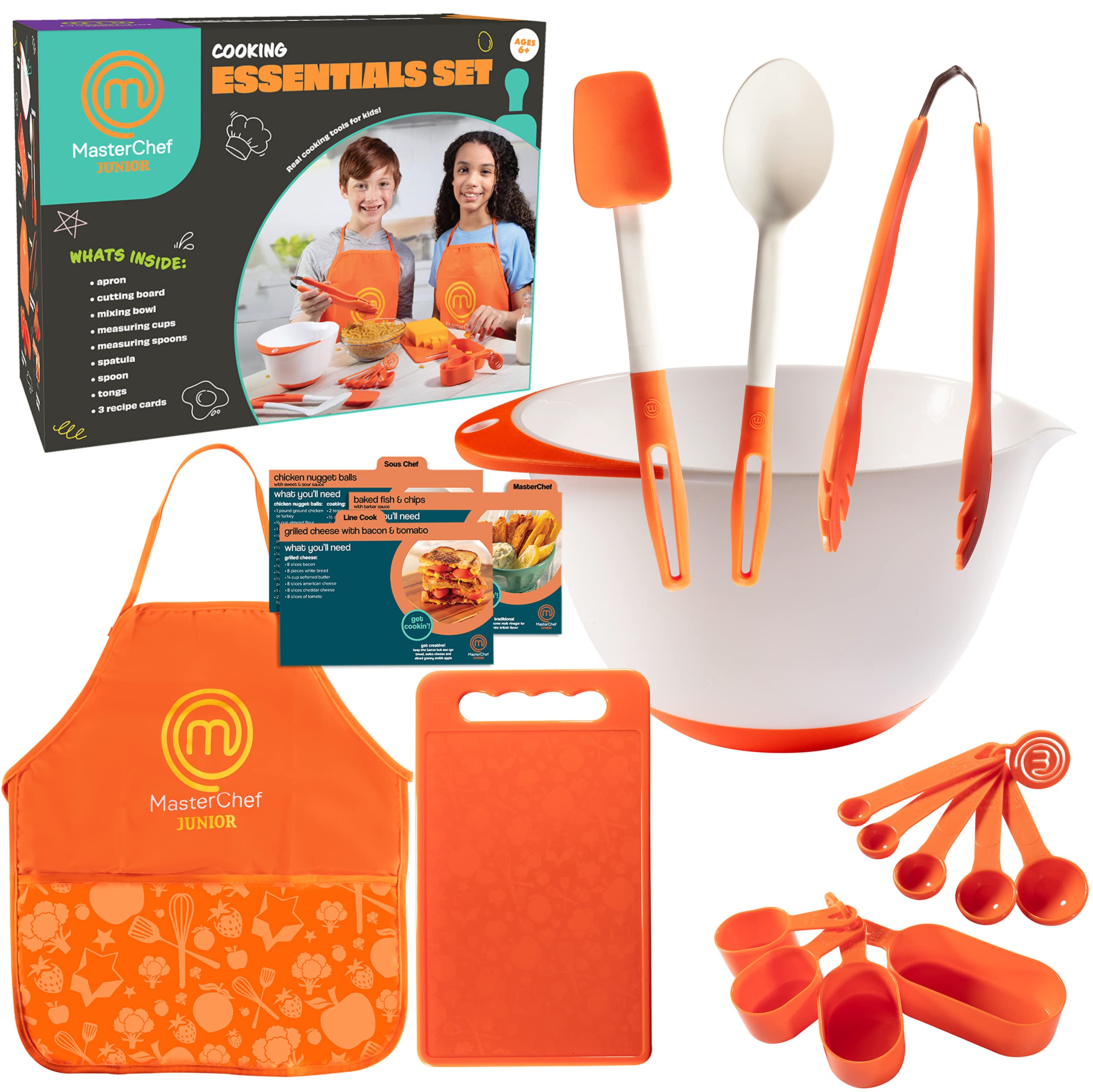 MasterChef Junior tarjetas de recetas para practicar y crear ideas propias.
