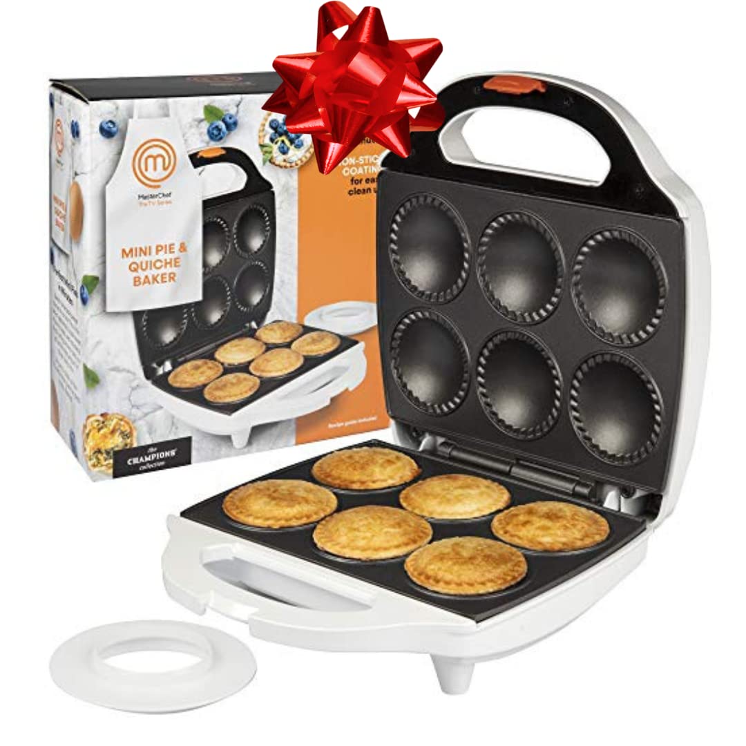 MasterChef Mini Pie & Quiche Baker, mini tartas listas para servir o regalar.
