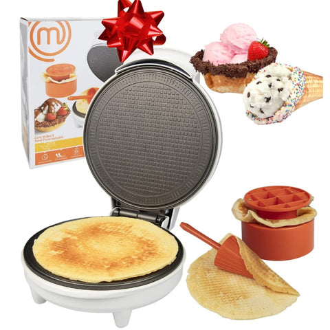 MasterChef opciones de gofres y conos para casa.