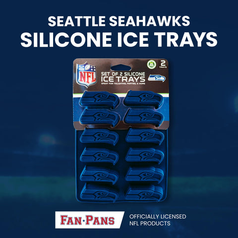 MasterPieces logo Seattle Seahawks en molde de hielo para fiestas