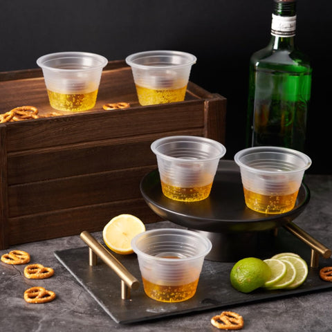 MATANA 100 jager bomb, diseño de doble cámara ideal para cócteles en capas.