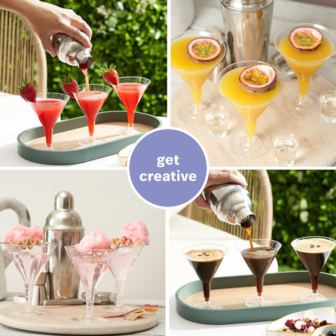 Vaso MATANA con diseño moderno, elegante para eventos.