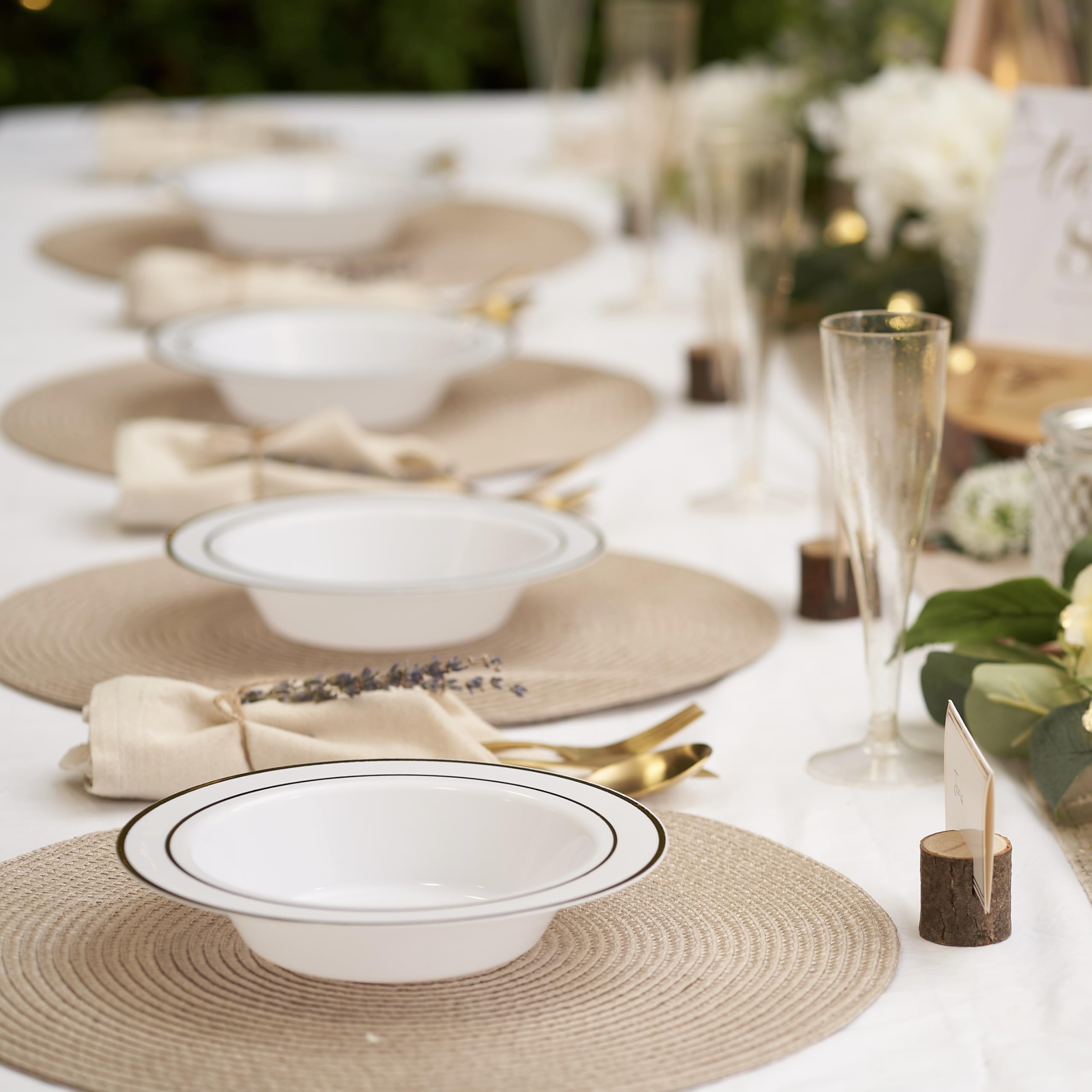MATANA cuenco plástico elegante para ensaladas