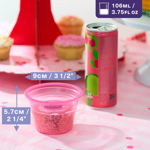 Vasos de plástico flexibles MATANA, más resistentes para servicio rápido.