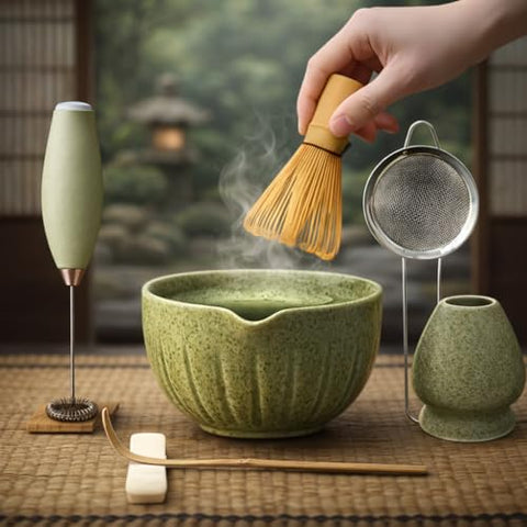 Matchiva tazón de matcha de porcelana libre de BPA, ideal diario.