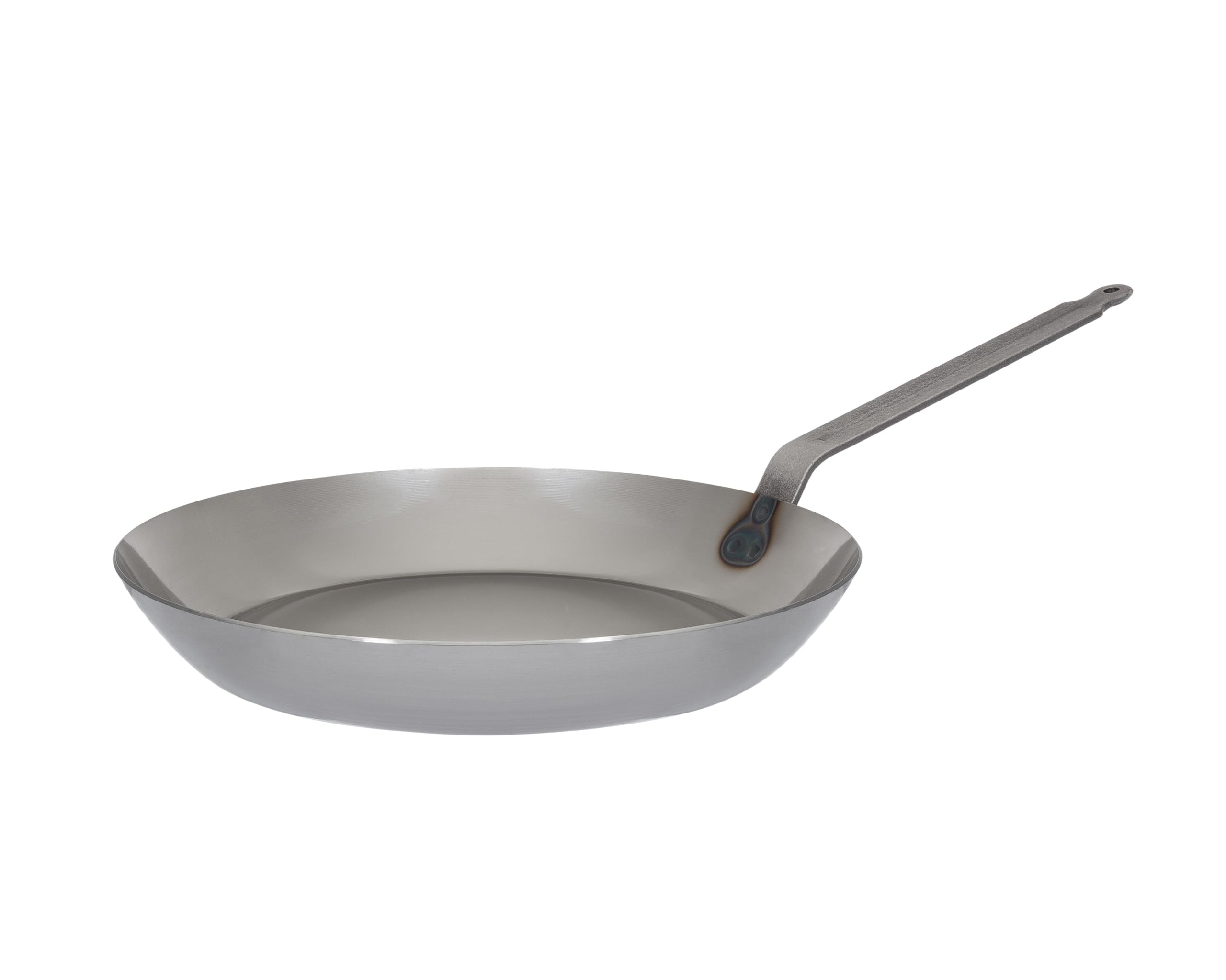 Sartén Matfer Bourgeat de acero al carbono 14 pulgadas para dorar carnes uniformemente