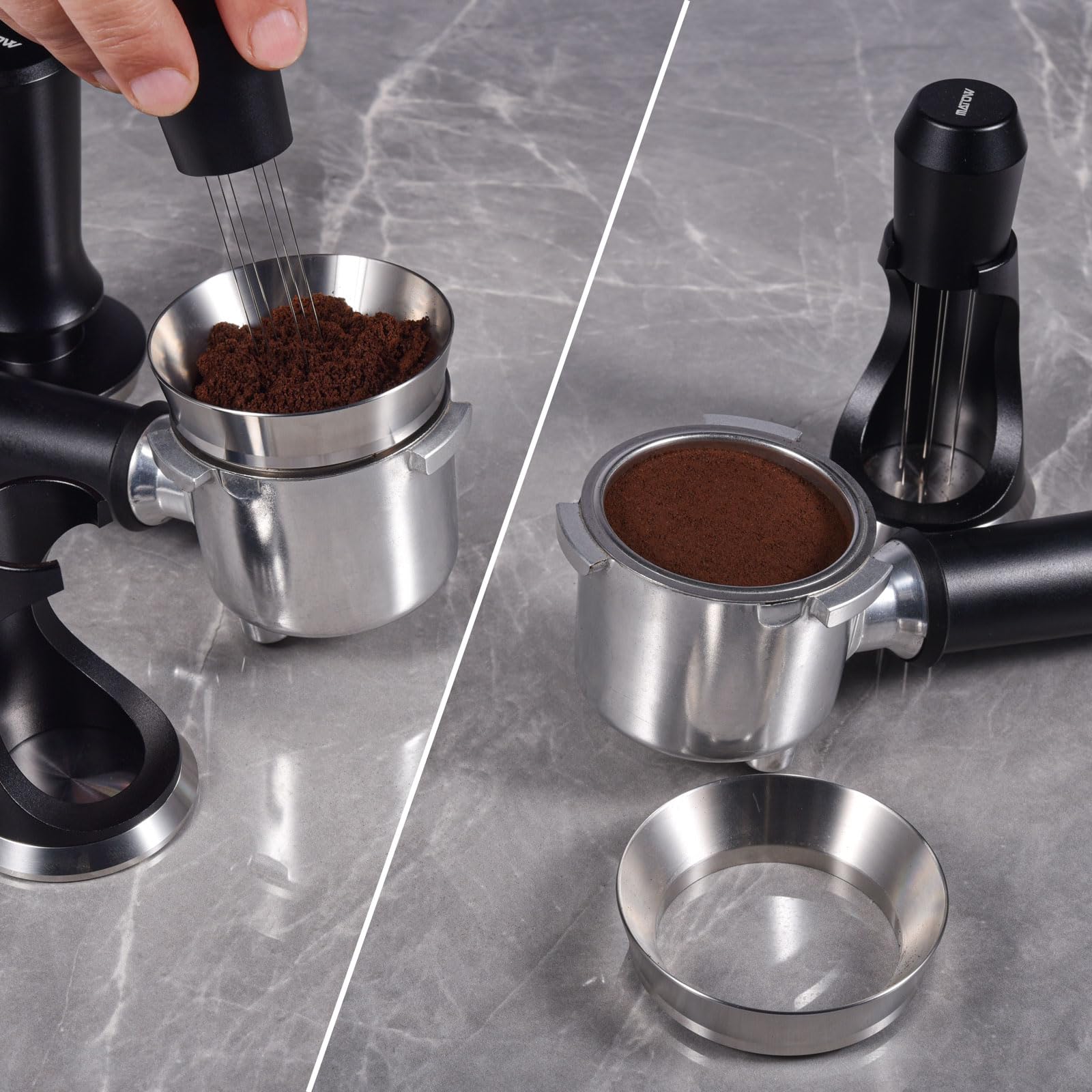 MATOW dosificación precisa para espresso con menos desperdicio