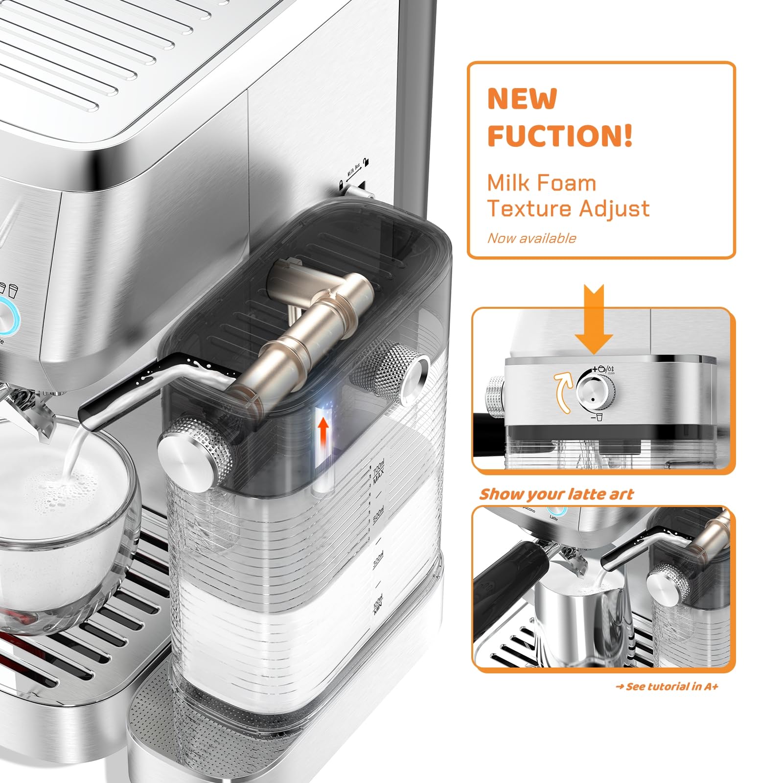 MAttinata tecnología preinfusion PID-NTC para extracción precisa y aromática