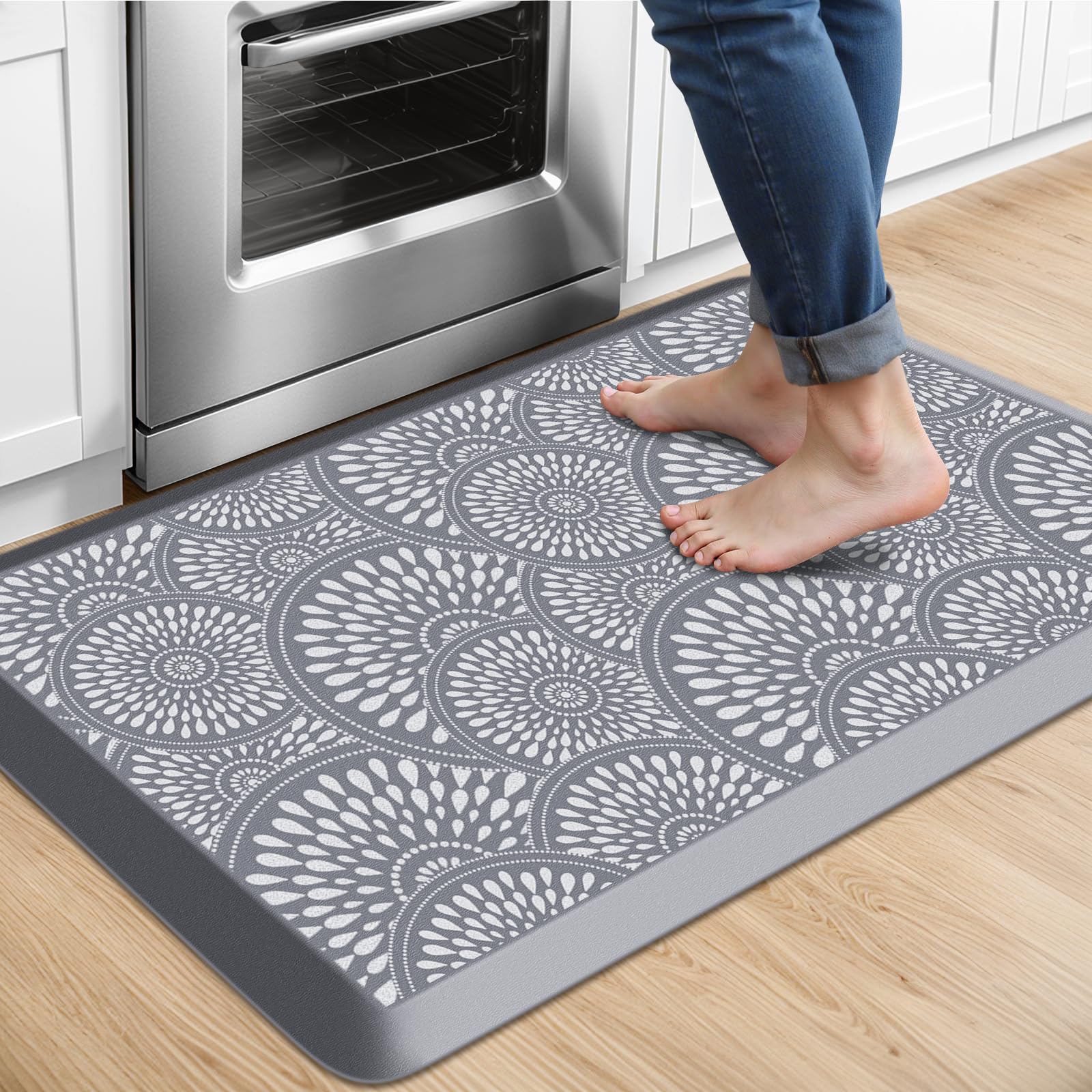Mattitude espuma-ergonomica 0-47-pulgadas: comodidad prolongada para cocinar de pie