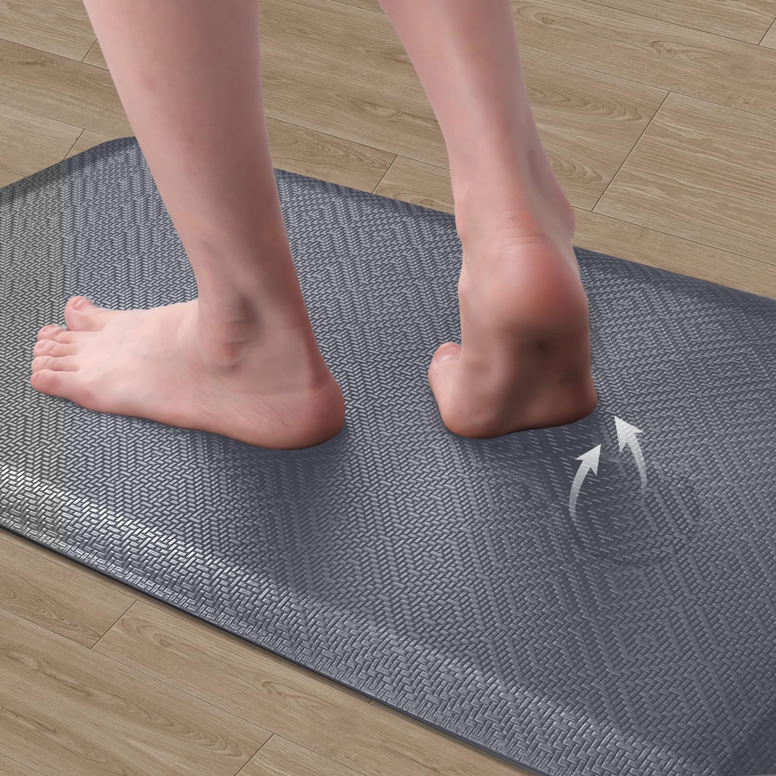 Mattitude alfombrilla cocina antideslizante con borde ergonómico