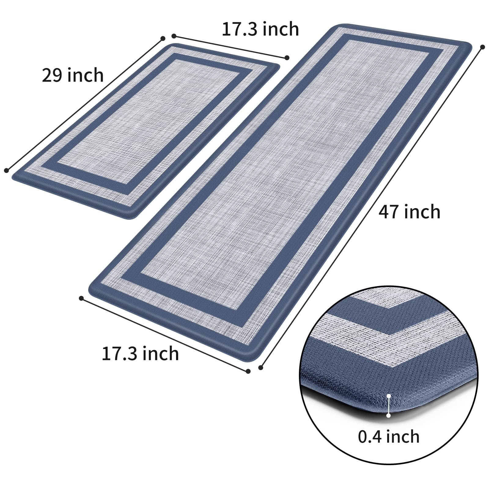 Mattitude: alfombrilla antideslizante para cocina y oficina, seguridad