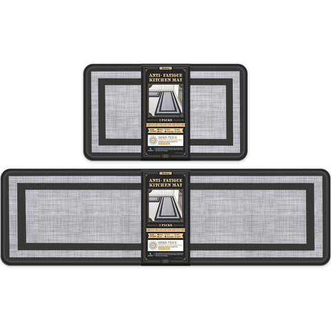 Mattitude almohadillas de cocina, juego de 2, confort para cocinar durante largas tareas.