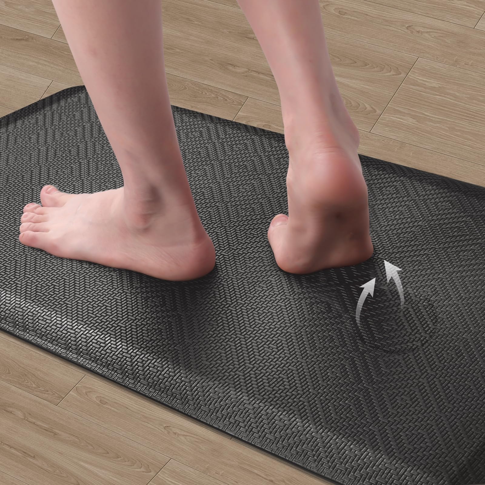 Mattitude: borde biselado que reduce tropiezos al caminar.