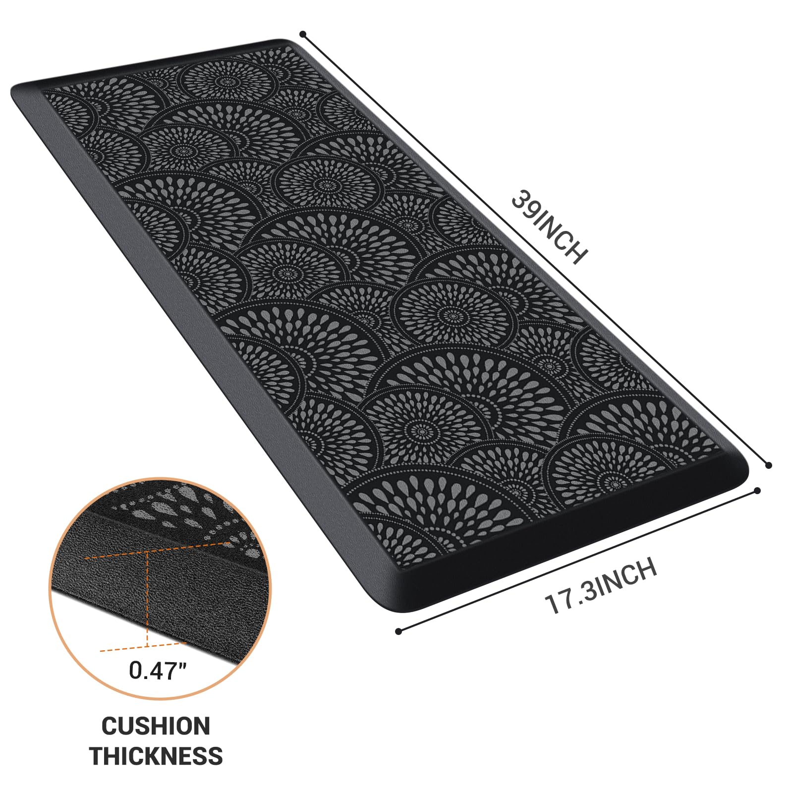 Mattitude mat cocina antideslizante para seguridad al cocinar