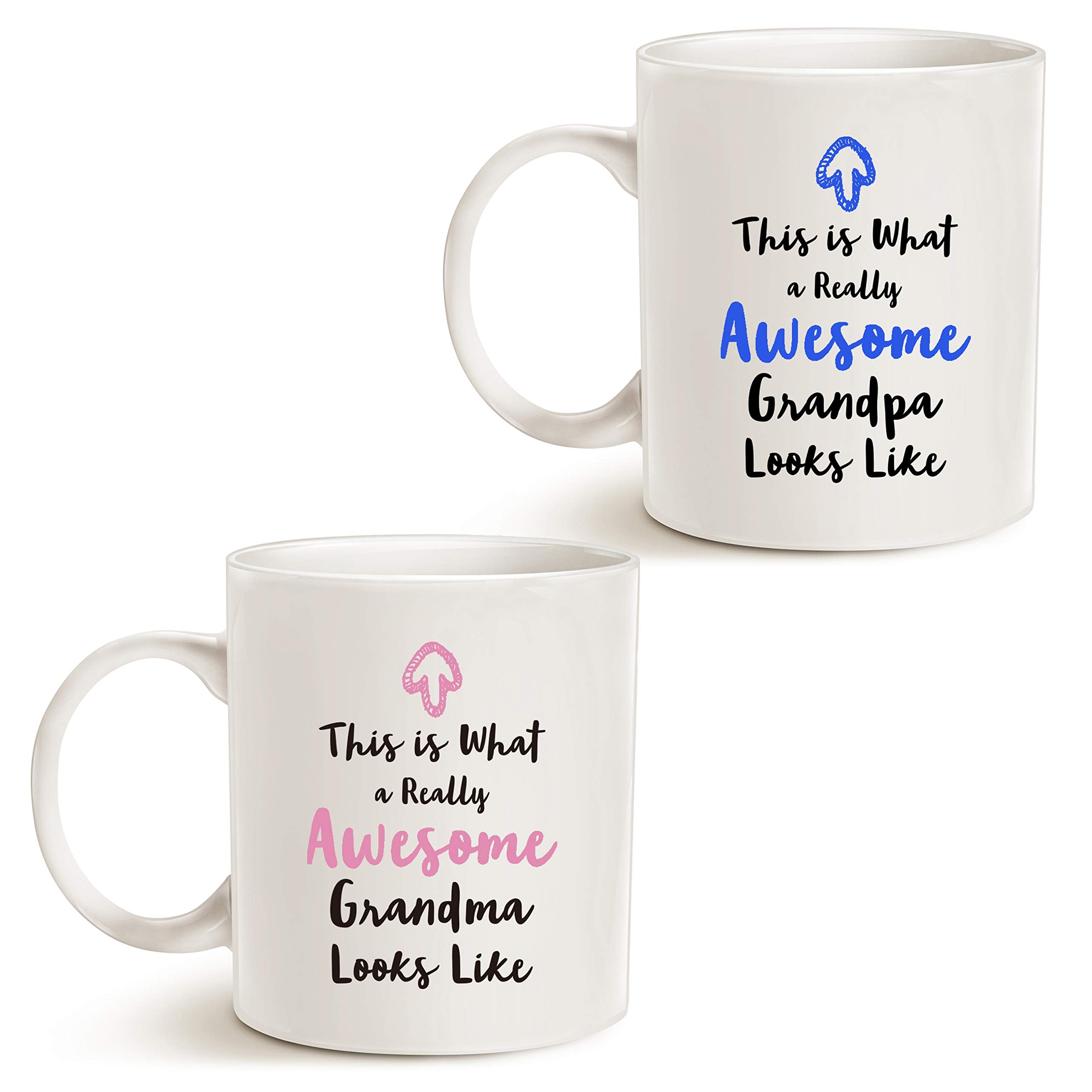MAUAG taza con asa cómoda, apta para microondas y lavavajillas, perfecto regalo.