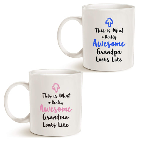 MAUAG taza con asa cómoda, apta para microondas y lavavajillas, perfecto regalo.