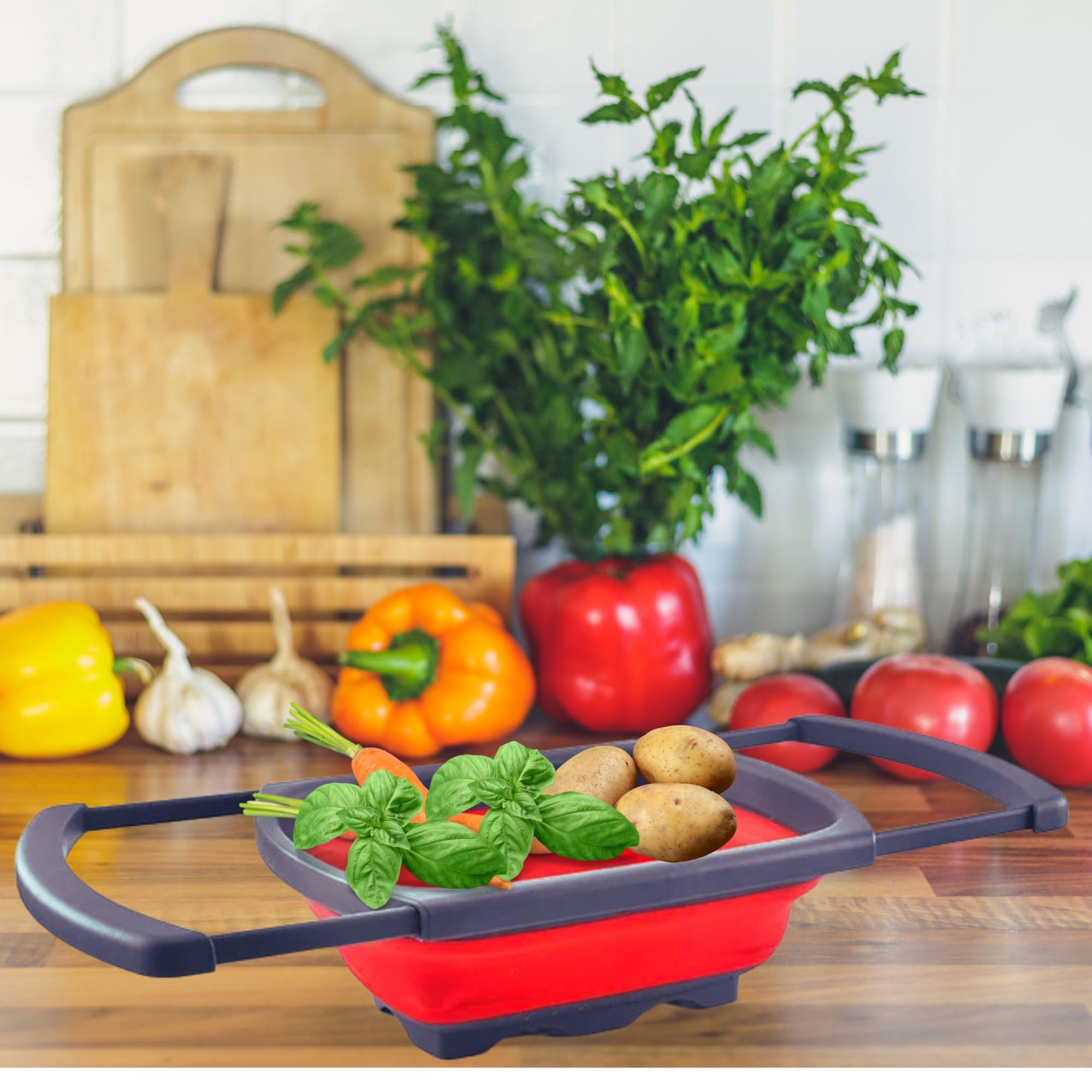 MAUCA colador multifunción para lavado de frutas y verduras